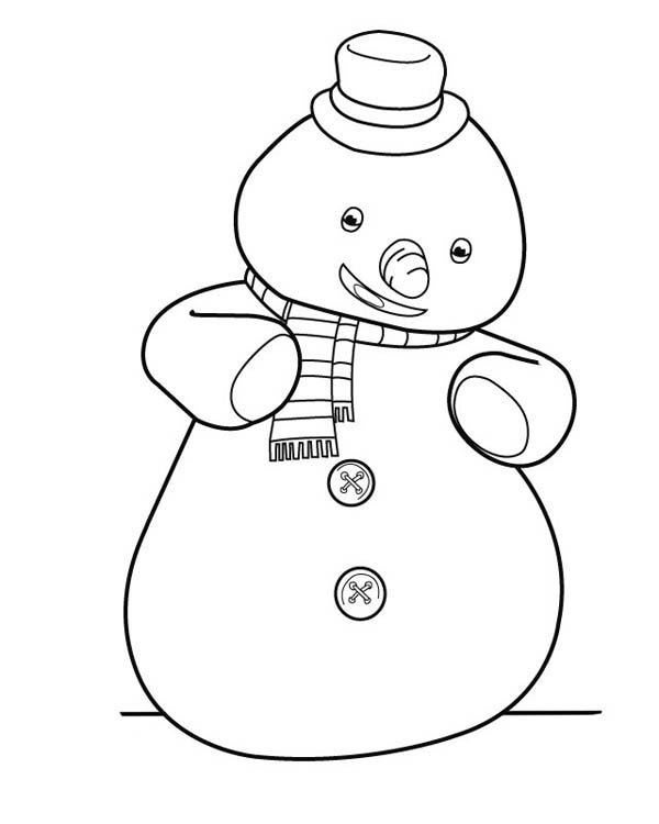 Chilly from Doc McStuffins Coloring Page
