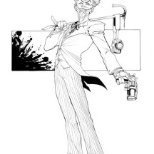Classic Joker Coloring Page