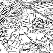 Marvelous Super Hero Squad Coloring Page