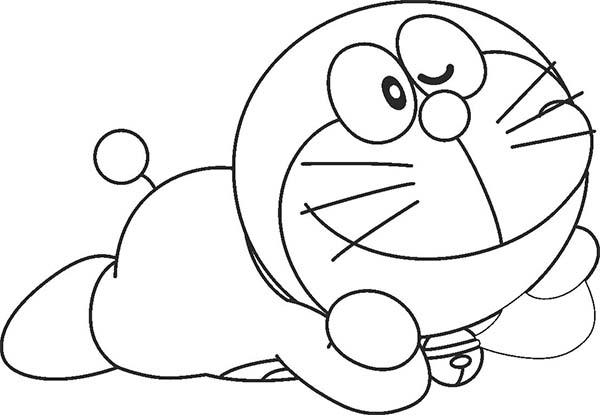 Doraemon Twiddle Idly Coloring Pages