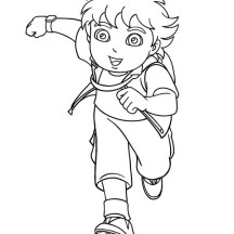 Nickelodeon Go Diego Go Movie Coloring Page