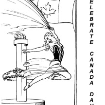 Celebrate Memorable Canada Day with Dance Coloring Pages