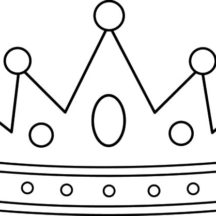 Crown Design Coloring Pages