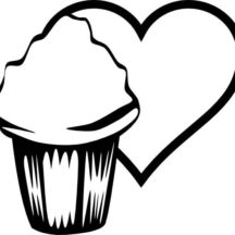Cupcakes for Love Ones Coloring Pages