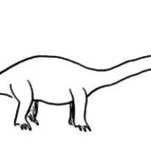 Diplodocus Long Body Coloring Pages